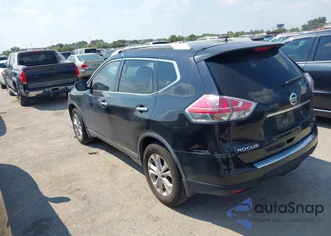 2016 Nissan Rogue Sv из США, поврежденный, VIN 5N1AT2MT3GC828141